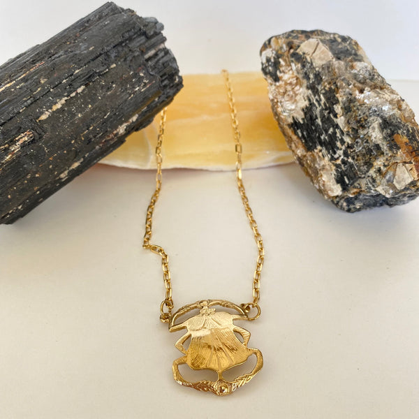 Scarab Medicine Necklace