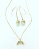 Prehnite "the loving crystal" earrings