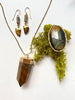 Tiger's Eye Point Necklace