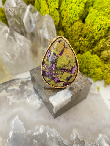 Atlantisite "Earthly Powers of Love & Compassion" Ring