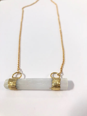 Selenite Cleanser Necklace