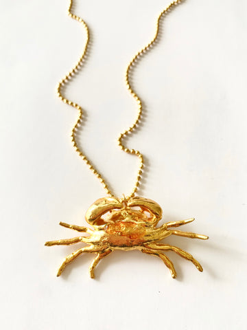 Cancer Crab Necklace