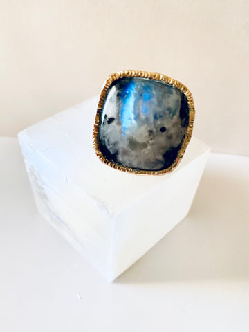 Moonstone Intuition Ring